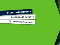 SLF deelnemers welkom bij Districon Seminar op 20 juni
