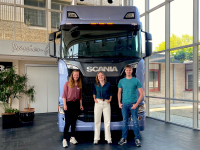 Jong SLF bezocht Scania in Zwolle