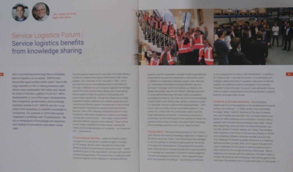 artikel SLF in sintas publicatie