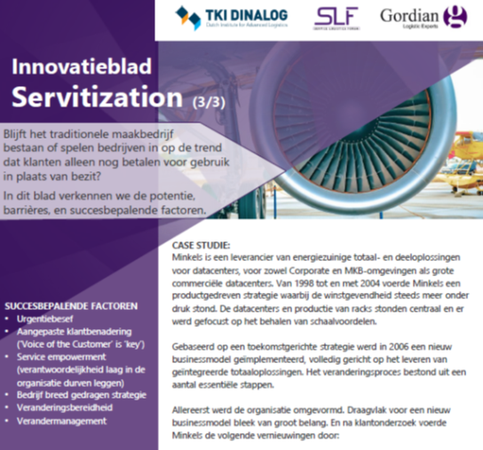 Innovatieblad Servitization